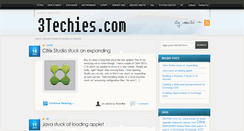 Desktop Screenshot of 3techies.com